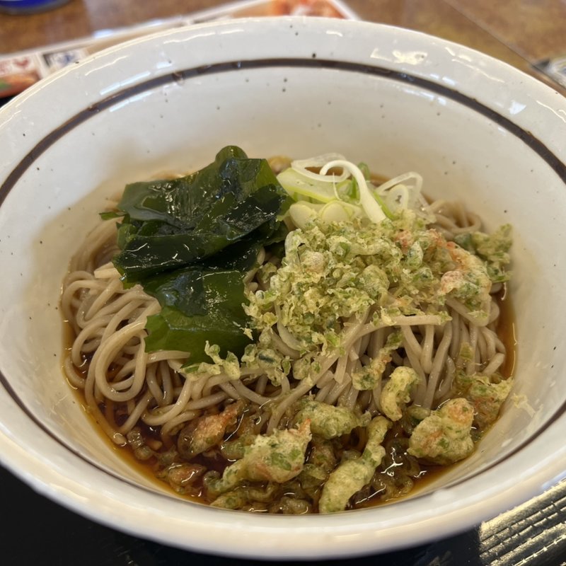 冷やしたぬきそば(山田うどん食堂 原町店)