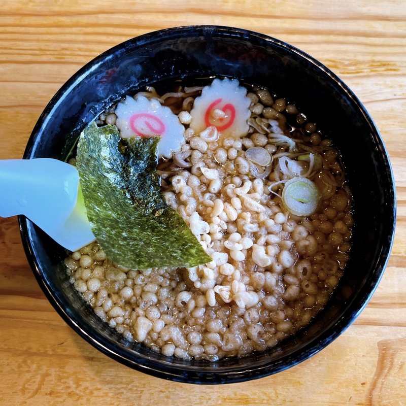 手打たぬきそば(のんきや )