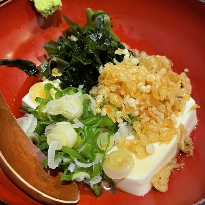 タヌキ冷奴(得得うどん 板橋西台店 )