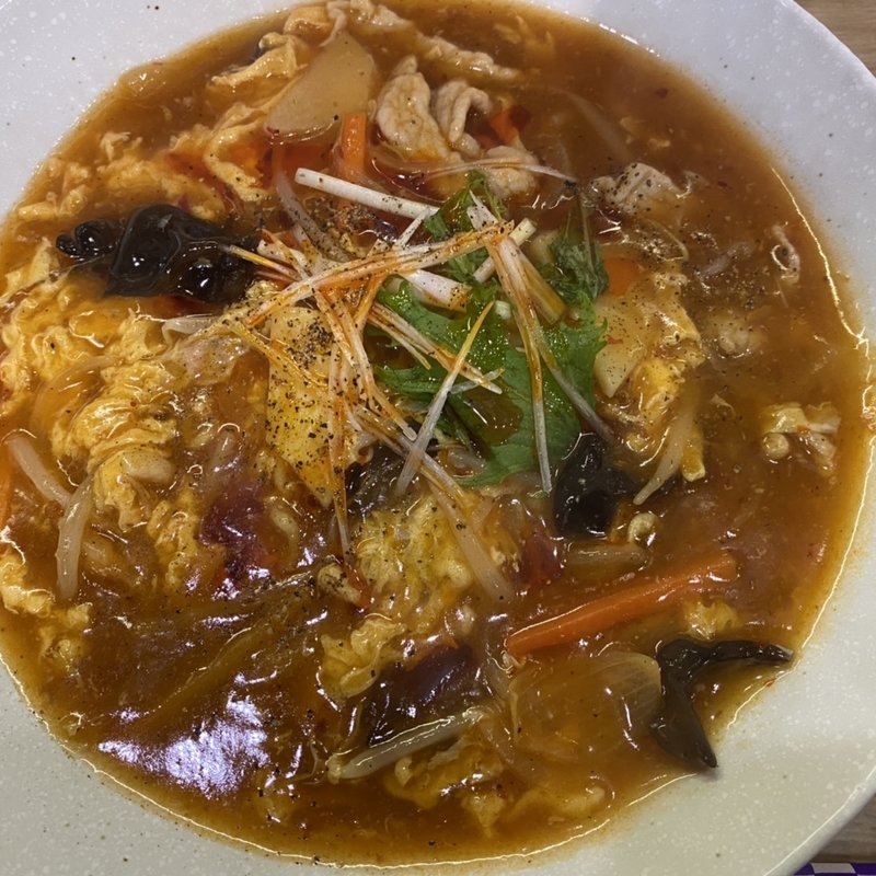 14：サンラータンメン(ぶんぷく茶がま )