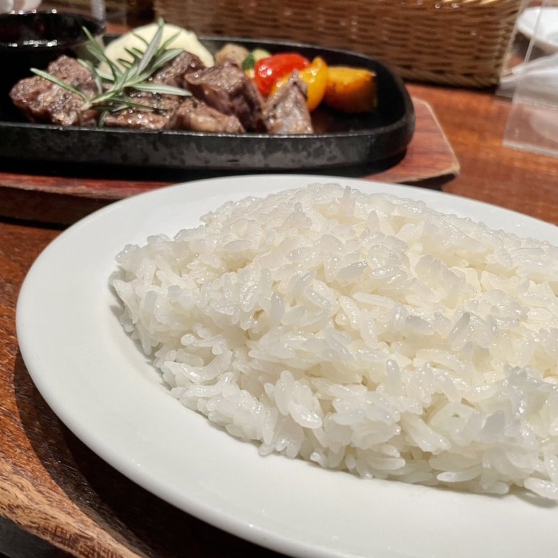 国産牛ステーキランチ（ライス）(A&K ビア&フードステーション)