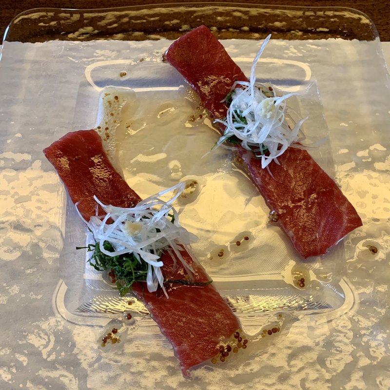 馬肉のカルパッチョ(界　阿蘇)