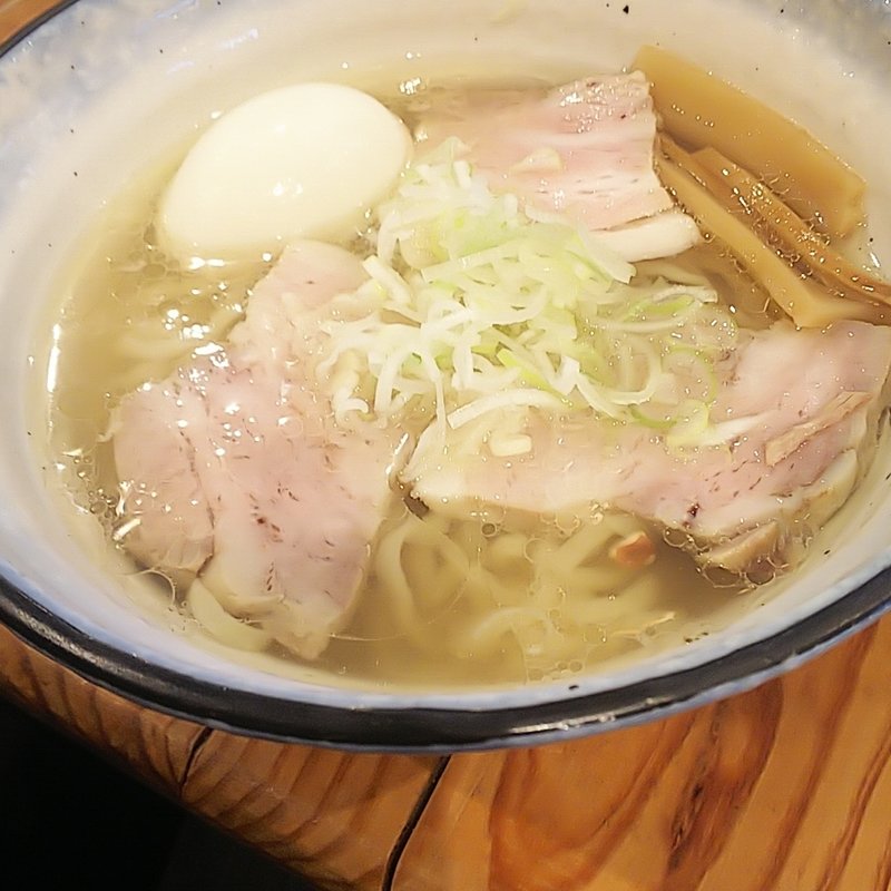 味玉山塩ら～めん(塩々 （しょっぺしょっぺ）)