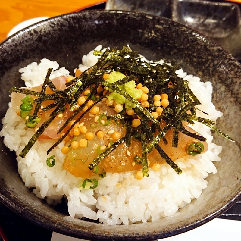 鯛茶漬け定食(酔灯屋 天神店)