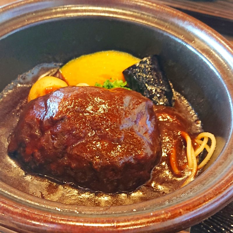 デミグラスソースハンバーグ(ハンバーグ専門店 つばきグリル 鳥栖店)