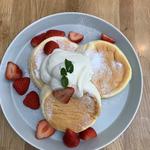 奇跡のパンケーキ　ストロベリー(FLIPPER'S 自由が丘店)