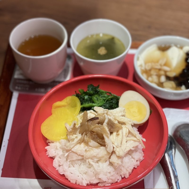 雞肉飯セット(台湾甜商店 キューズモール)