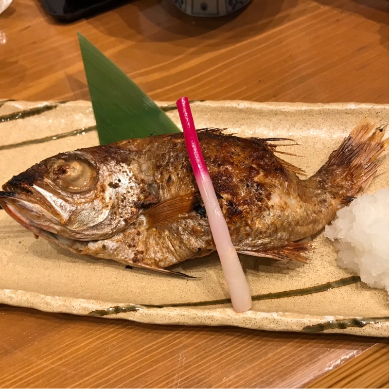 のど黒藻塩焼き(YONEKURA 東京サンケイビル店)