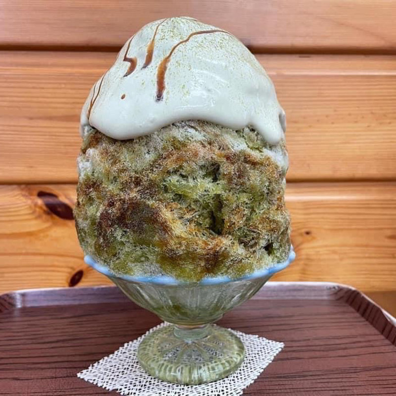 抹茶ミルク(cafeロビンソン)