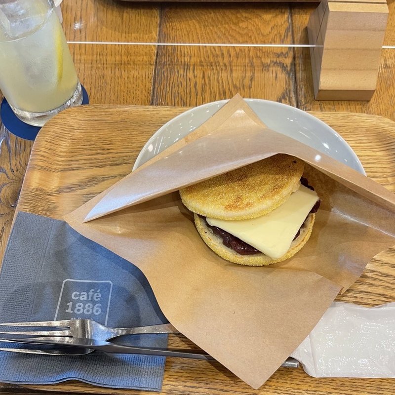 あんバターサンド(café 1886 at Bosch )