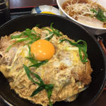 特上カツ丼 ミニらーめんセット(河本食事処 )