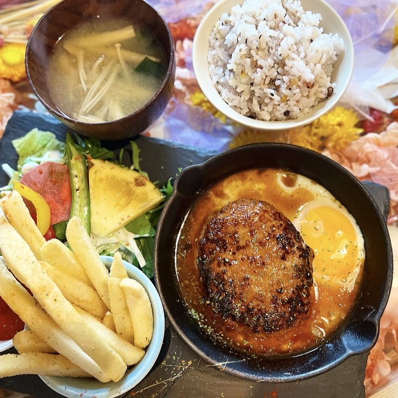 ハンバーグランチ(霞　kasumi)