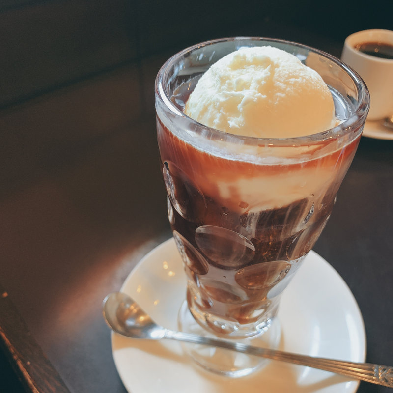 コーヒーフロート(珈琲艇 キャビン)