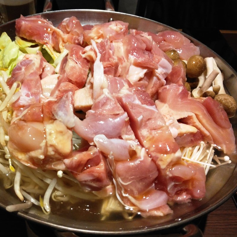 鶏塩ちゃんこ鍋(個室居酒屋 若造)