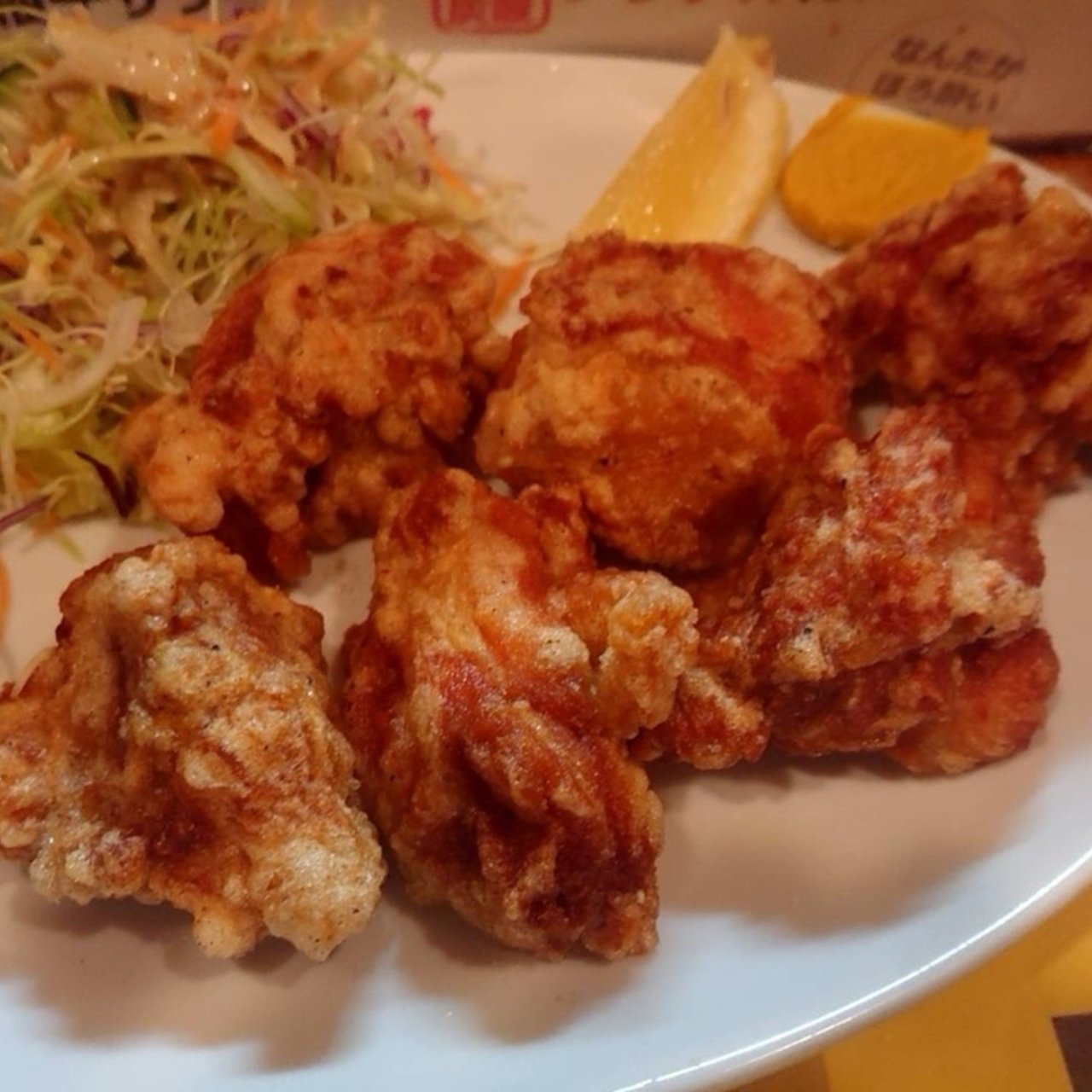 鶏のからあげ 大(4コ)(英洋軒 姫路駅前店 )の口コミ一覧 おいしい一皿が集まるグルメコミュニティサービス「SARAH」