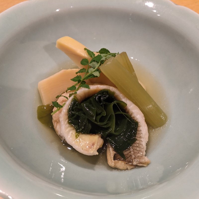 ワカメの穴子巻き(みこころや )