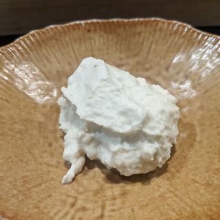 乾燥枝豆牛乳豆腐(鮨 波づき)