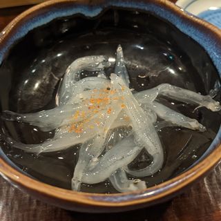 白魚塩ポンズ(鮨 波づき)