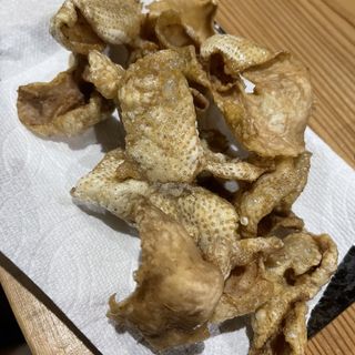 鶏皮せんべい(道楽亭)