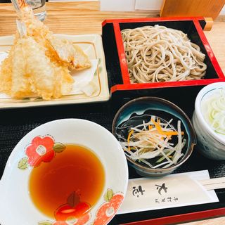 天ぷら定食(手打ちそば　太志)