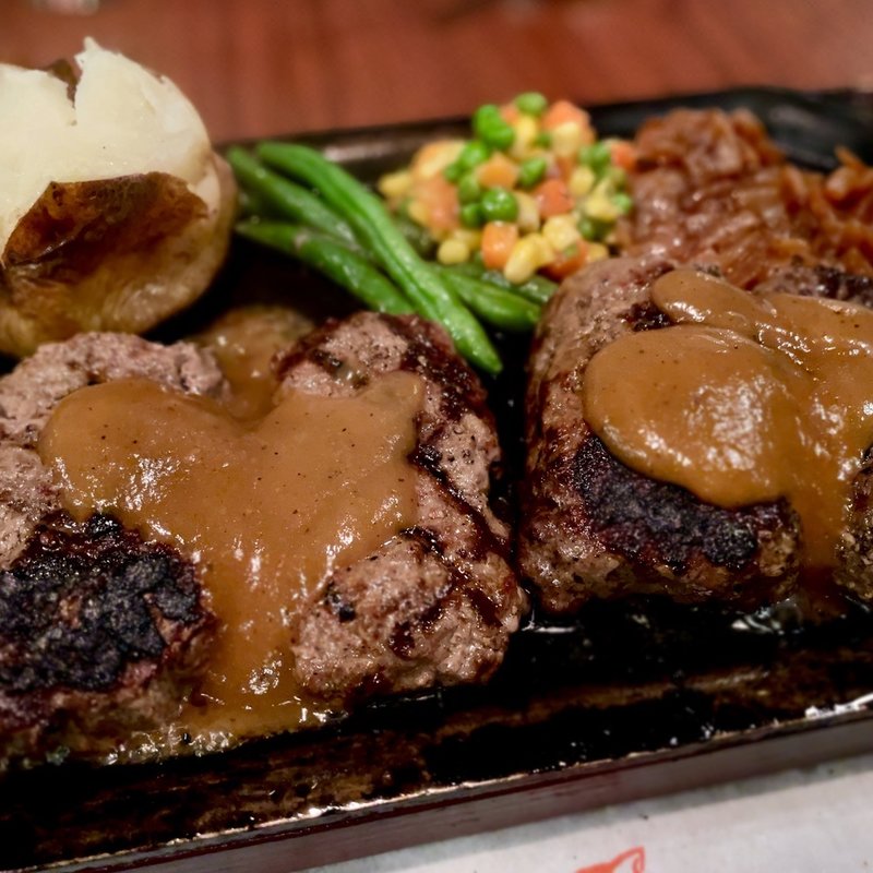 ダブルハンバーグ(ハングリータイガー 保土ヶ谷本店 （Hungry Tiger）)