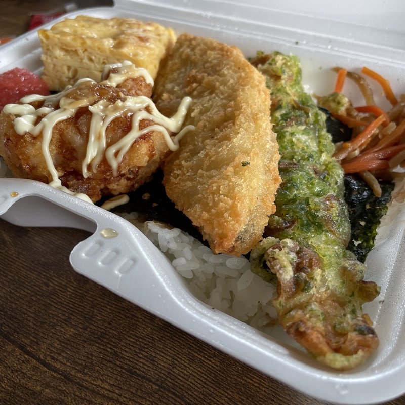 タル明太天才のり弁(から揚げの天才 矢口渡店)