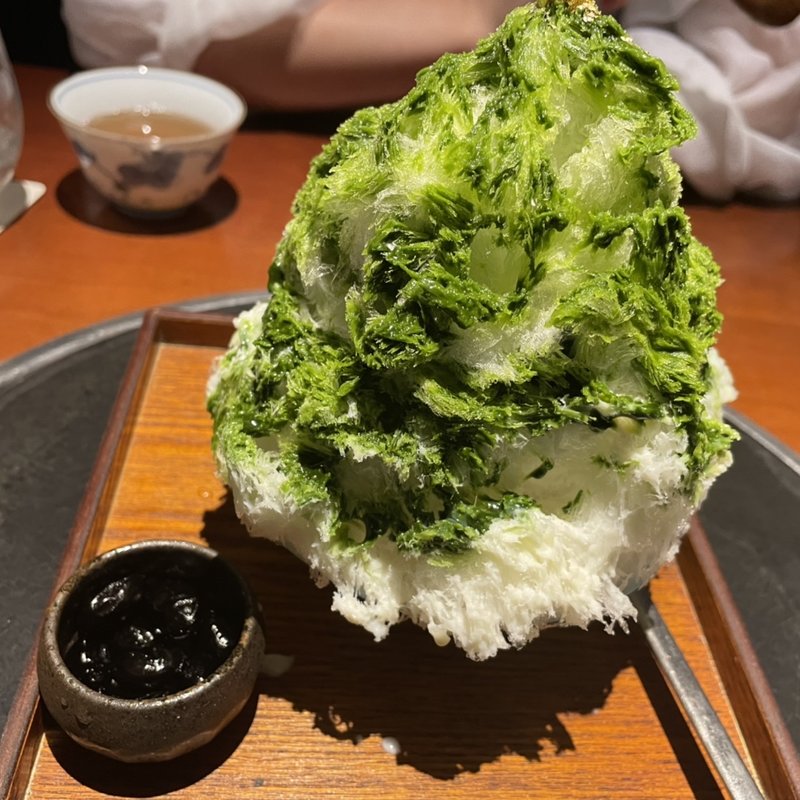 宇治抹茶かき氷(蕃 YORONIKU)