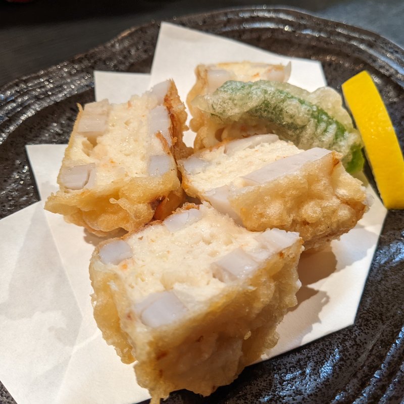 海老真丈蓮根挟み揚げ(彬 （あきら）)
