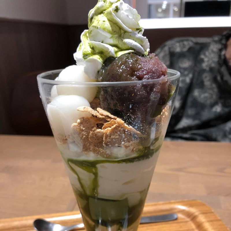 抹茶白玉パフェ(ナナズ・グリーンティー 自由が丘店 （nana’sgreen tea）)
