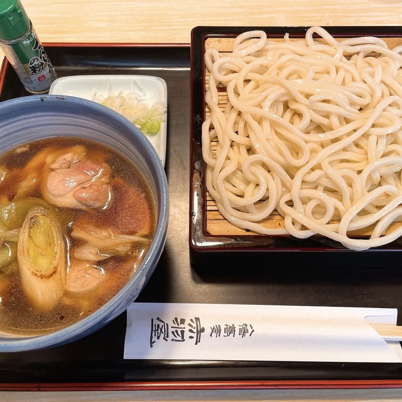 鴨南蛮せいろ(八幡蕎麦 赤羽屋)
