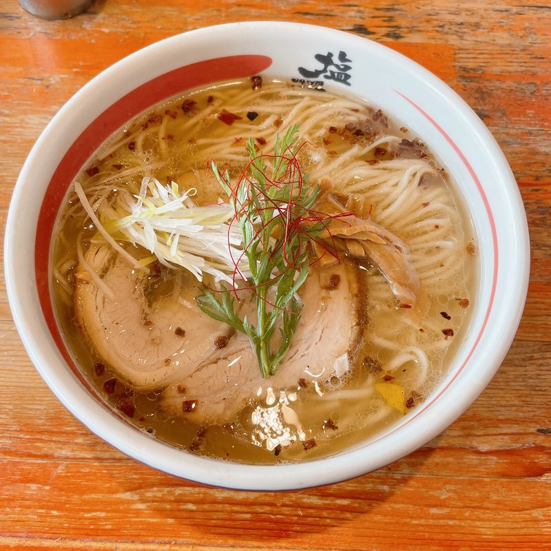 天然塩ラーメン(塩元帥 総社店 )