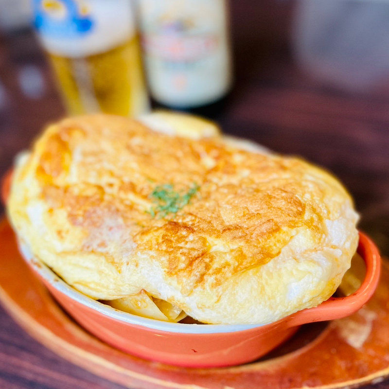 ふわふわスフレオムレツ　ラザニア入り(SALON 卵と私 原宿店 （サロン 卵と私）)