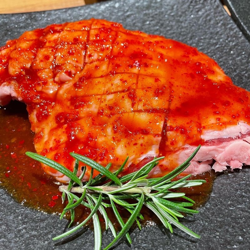 熟成カルビステーキ(プレミアムカルビ 港北日吉店)