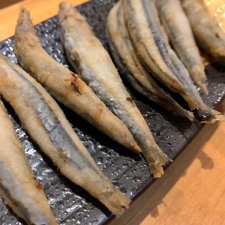 きびなごの天ぷら(小料理 石蕗 （つわぶき）)