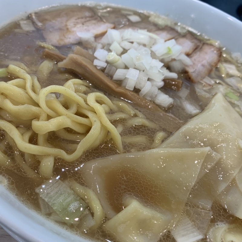 煮干らぁ麺（大盛）(うえんで喜多方店)
