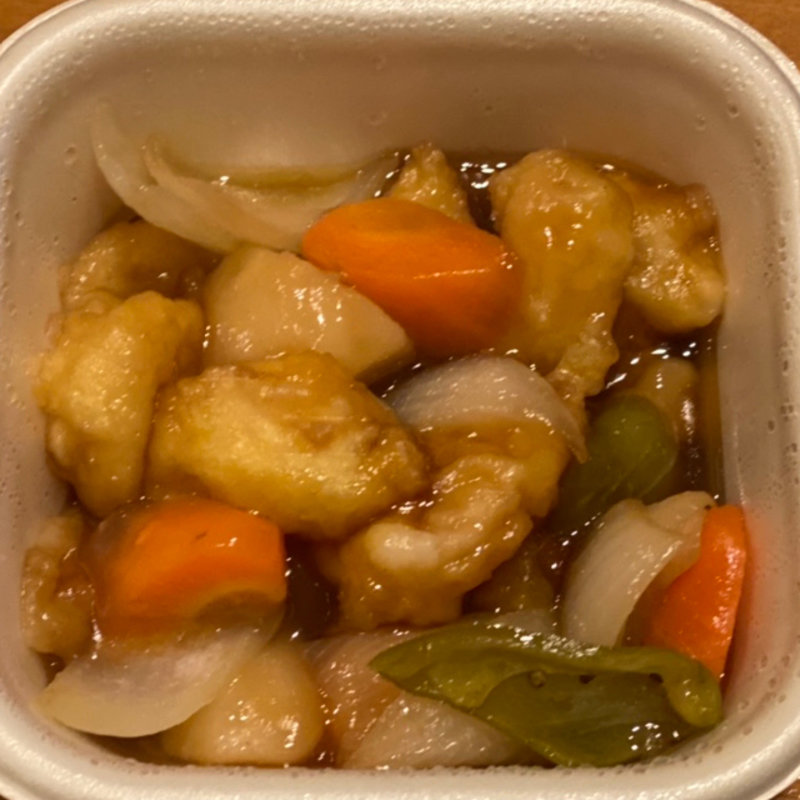 海老の甘酢(餃子の王将 枚方店)