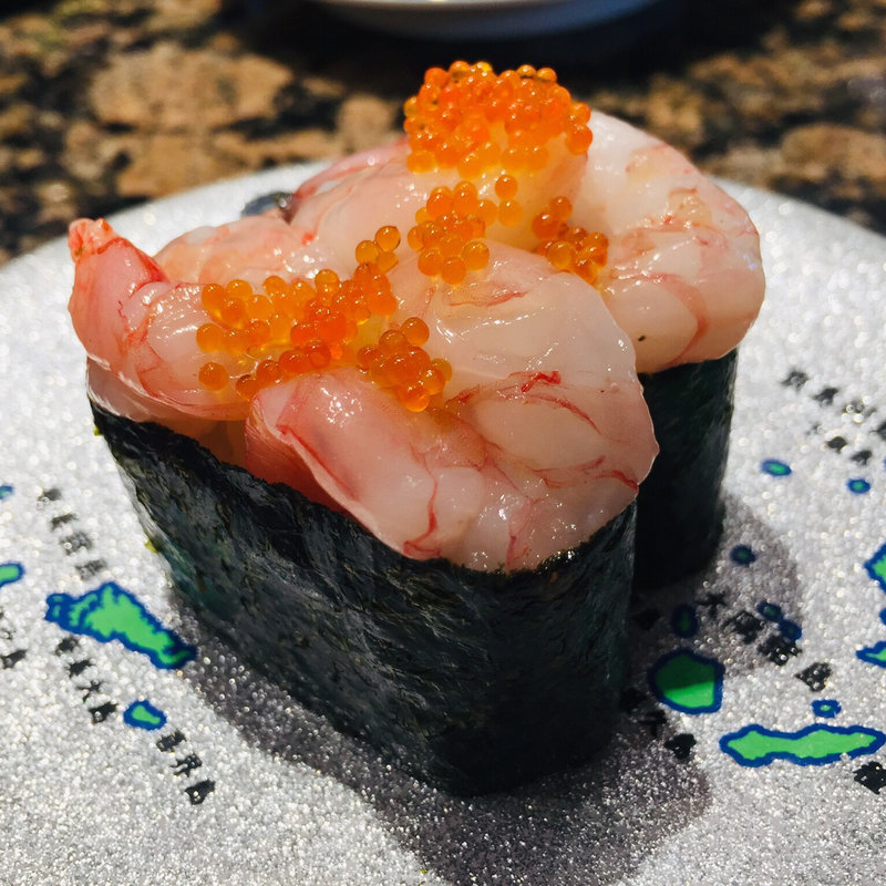 たか海老の握り(廻る寿司めっけもん ドルフィンポート店 )