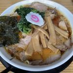 生姜醤油チャーシュー麺(新潟長岡らーめん みずさわ 東大宮店)