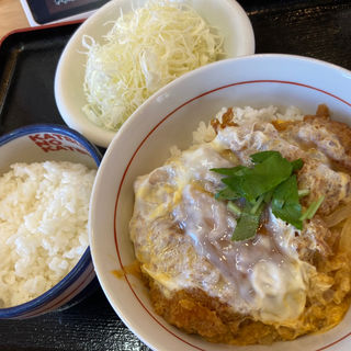 かつ丼+ご飯波+キャベツ(かつさと 多摩センター店)