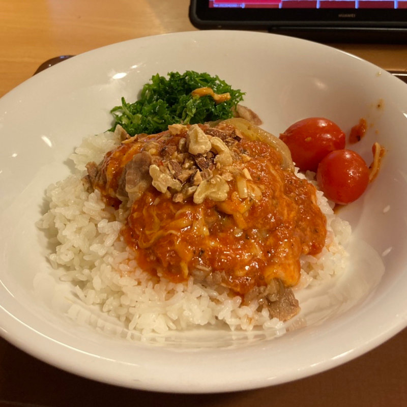 スパイシートマチ牛丼(すき家 グリナード永山店  )
