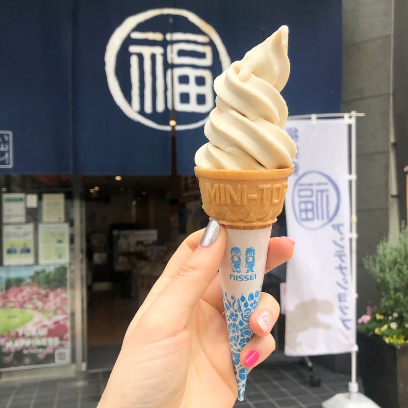 越前きなこソフト(Cultive291 -カルティブ291- ふくい南青山291)