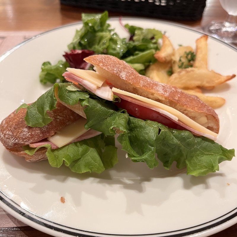 サンドイッチセット(PAUL 六本木一丁目店)