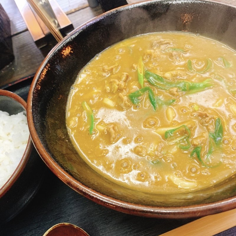 肉カレーうどん(宝屋)