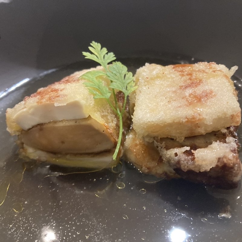 ニコラのフォアグラあげだし豆腐(ニコラ.シュブロリエ)