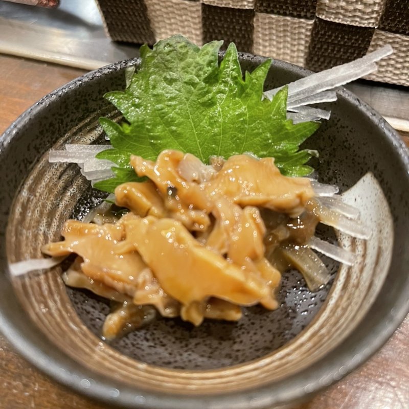 鮑の塩辛(宵待歩行 花陽(はなび))