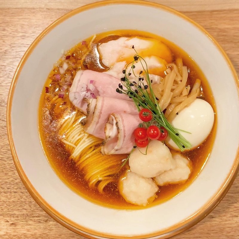 オマールコンソメらーめんデラックス(海老丸らーめん)