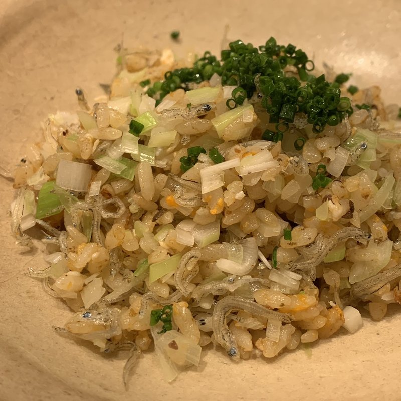 じゃこ炒飯(虎ノ門 とだか)