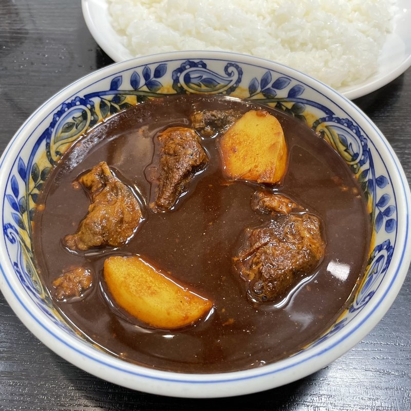 牛のホホ肉カシミールカレー(デリー 上野店 （DELHI）)