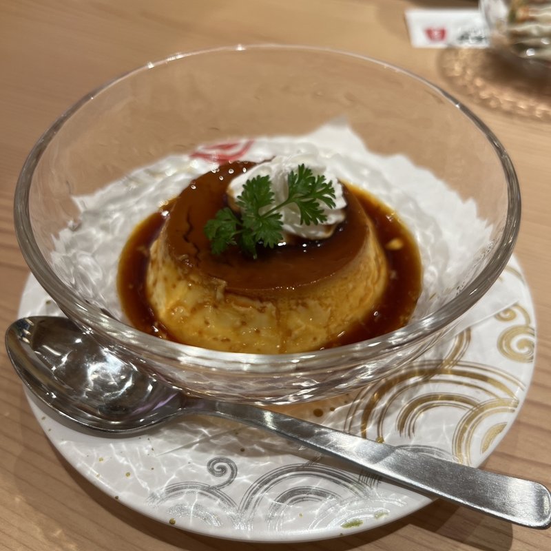 手作りプリン(九州はかた大吉寿司 ららぽーと福岡店)