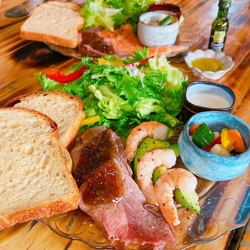 オープンサンド(Conditioning Lab Cafe)